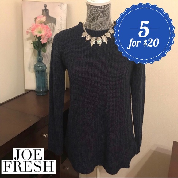 Joe Fresh Sweaters - Joe Fresh ✅Sweater Blue Size Small Petite